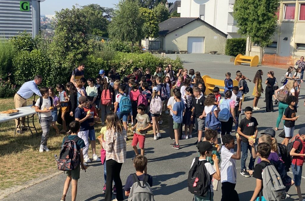 Les CM2 découvre le collège le temps d’une matinée !